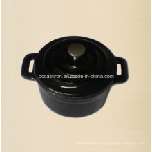 Enamel Cast Iron Mini Pot Size 10cm